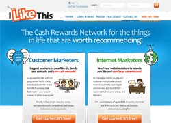 iLikeThis Cash Reward Network Screenshot