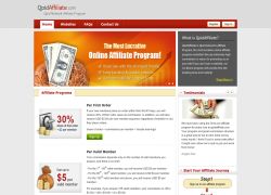 Qpid Network Affiliate Program Screenshot